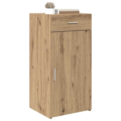 vidaXL Dressoir artisanaal eikenkleurig 45 x 42,5 x 93 cm Bewerkt hout afbeelding3 - 1