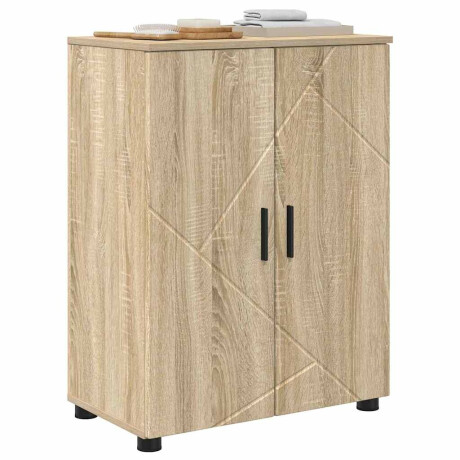 vidaXL Badkamer Kast met opslag Sonoma Eiken 60 x 35 x 80 cm afbeelding3 - 1