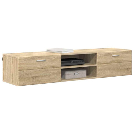 vidaXL Houten Kast met lade Sonoma Eiken 150 x 39 x 30 cm Bewerkt hout afbeelding3 - 1