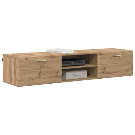 vidaXL Houten Kast Artisan Eiken 150 x 39 x 30 cm Bewerkt hout afbeelding3 - 1