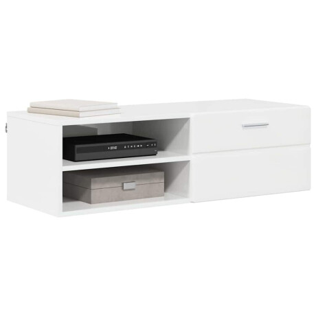 vidaXL Houten Kast Beton Grijs 100,5 x 39 x 30 cm Bewerkt hout afbeelding3 - 1