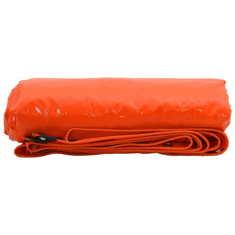 vidaXL Zeil 650g / m² Oranje 1,5 x 20 m Canvas met PVC-coating afbeelding3 - 1