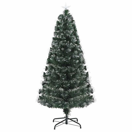 vidaXL Kunstkerstboom met 210 LED met standaard Groen 180 cm PVC afbeelding3 - 1