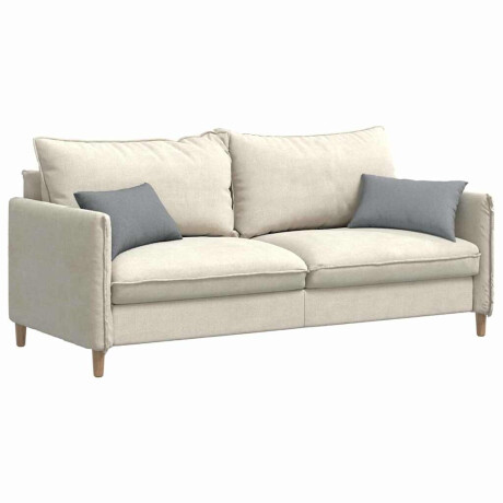 vidaXL Sofa Kussens 2 pcs Lichtgrijs 50 x 30 cm Stof afbeelding3 - 1