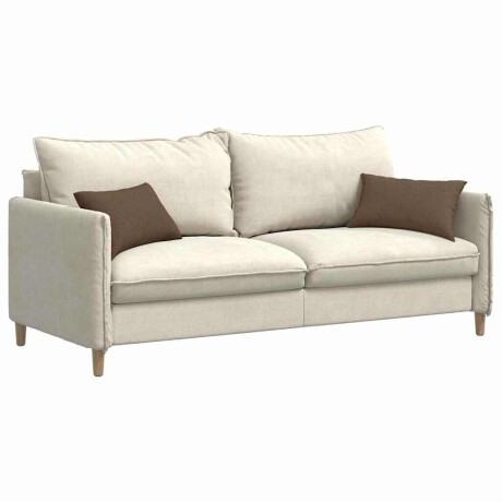 vidaXL Sofa Kussens 2 pcs Bruin 50 x 30 cm Stof afbeelding3 - 1