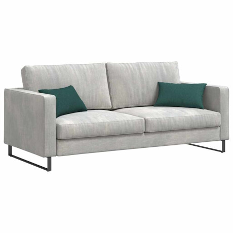 vidaXL Sofa Kussens 2 pcs Donkergroen 50 x 30 cm Stof afbeelding3 - 1