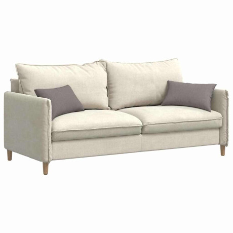 vidaXL Sofa Kussens 2 pcs Taupe 50 x 30 cm Stof afbeelding3 - 1