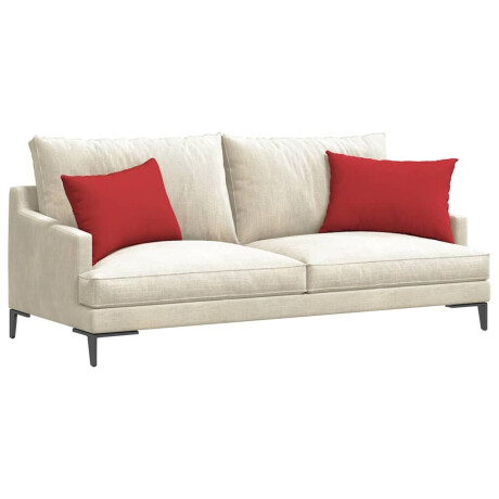 vidaXL Sofa Kussens 2 pcs Rood 60 x 40 cm Stof afbeelding3 - 1