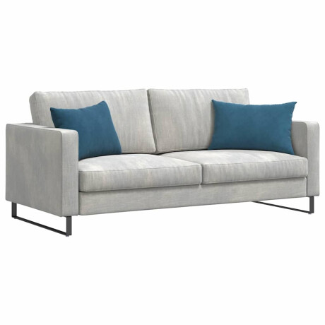 vidaXL Sofa Kussens 2 stuks Blauw 60 x 40 cm Cordstof afbeelding3 - 1