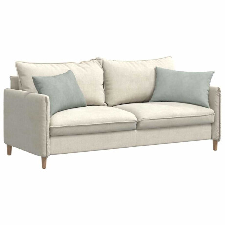 vidaXL Sofa Kussens 2 stuks Lichtgrijs 60 x 40 cm Cordstof afbeelding3 - 1