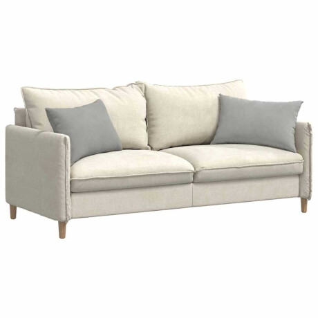 vidaXL Sofa Kussens 2 stuks Lichtgrijs 60 x 40 cm Stof afbeelding3 - 1