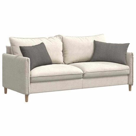 vidaXL Sofa Kussens 2 stuks Lichtgrijs 60 x 40 cm Cordstof afbeelding3 - 1