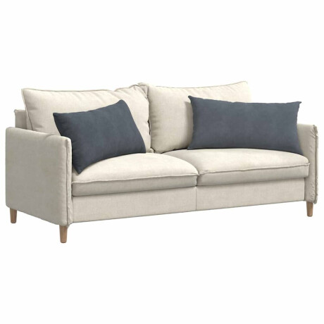 vidaXL Sofa Kussens 2 stuks Donkergrijs 80 x 40 cm Cordstof afbeelding3 - 1
