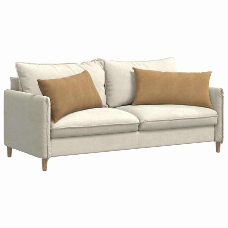 vidaXL Sofa Kussens 2 stuks Bruin 80 x 40 cm Cordstof afbeelding3 - 1