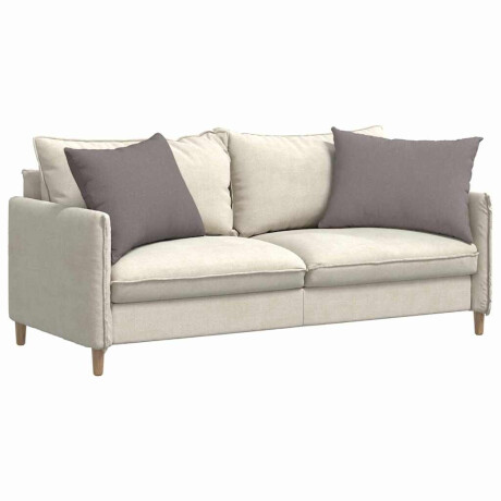 vidaXL Sofa Kussens 2 pcs Taupe 70 x 50 cm Stof afbeelding3 - 1