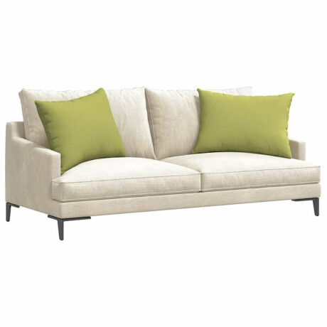 vidaXL Sofa Kussens 2 pcs Lichtgroen 70 x 50 cm Stof afbeelding3 - 1
