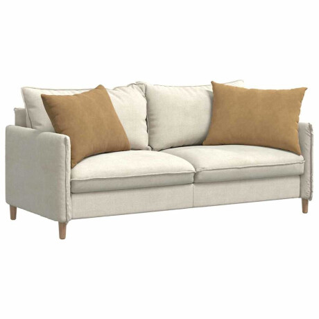vidaXL Sofa Kussens 2 stuks Bruin 70 x 50 cm Cordstof afbeelding3 - 1