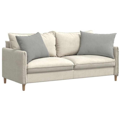 vidaXL Sofa Kussens 2 stuks Lichtgrijs 70 x 50 cm Stof afbeelding3 - 1