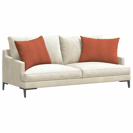 vidaXL Sofa Kussens 2 pcs Rood-oranje 70 x 50 cm Katoen Stof afbeelding3 - 1