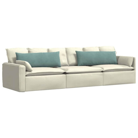 vidaXL Sofa Kussens 2 stuks Zeegroen 120 x 40 cm Cordstof afbeelding3 - 1