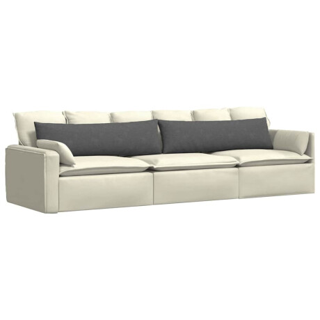 vidaXL Sofa Kussens 2 stuks Donkergrijs 145 x 40 cm Cordstof afbeelding3 - 1