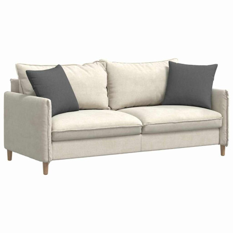 vidaXL Sofa Kussens 2 pcs Donkergrijs 45 x 45 cm Stof afbeelding3 - 1