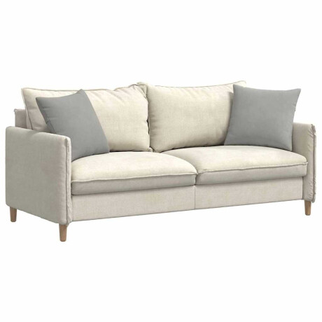 vidaXL Sofa Kussens 2 stuks Lichtgrijs 45 x 45 cm Stof afbeelding3 - 1