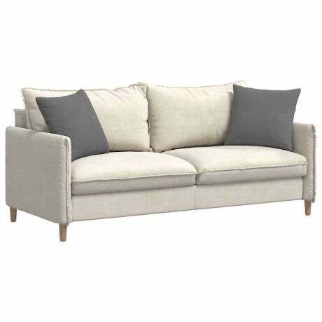 vidaXL Sofa Kussens 2 stuks Donkergrijs 45 x 45 cm Stof afbeelding3 - 1