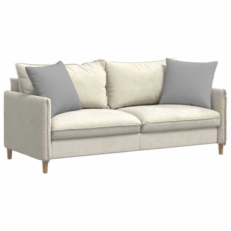 vidaXL Sofa Kussens 2 pcs Wolkengrijs 50 x 50 cm Stof afbeelding3 - 1