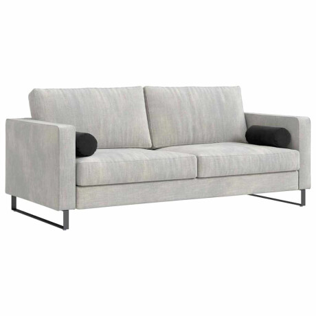 vidaXL Bolster Kussens 2 stuks Zwart Ø 15 x 40 cm Cordstof afbeelding3 - 1