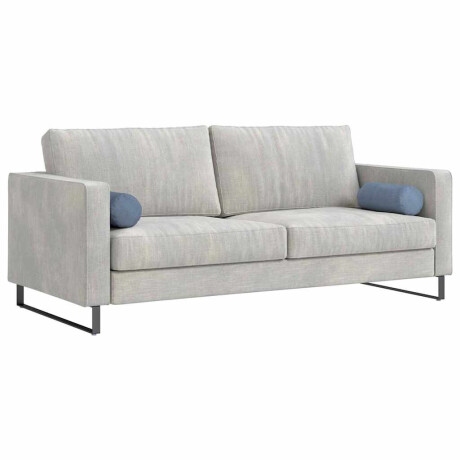 vidaXL Bolster Kussens 2 stuks Blauw Ø 15 x 40 cm Cordstof afbeelding3 - 1
