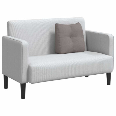 vidaXL Rugkussen Taupe 45 x 24 x 50 cm Stof afbeelding3 - 1