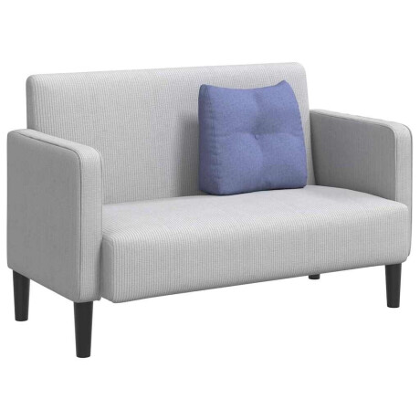 vidaXL Rugkussen Jeans Blauw 45 x 24 x 50 cm Stof afbeelding3 - 1