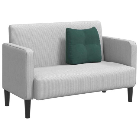 vidaXL Rugkussen Donkergroen 45 x 24 x 50 cm Fluweel afbeelding3 - 1