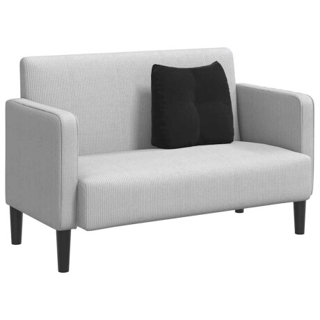 vidaXL Rugkussen Zwart 45 x 24 x 50 cm Fluweel afbeelding3 - 1
