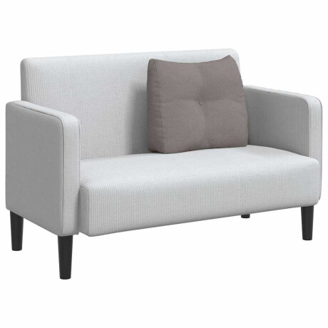 vidaXL Rugkussen Taupe 60 x 24 x 50 cm Stof afbeelding3 - 1