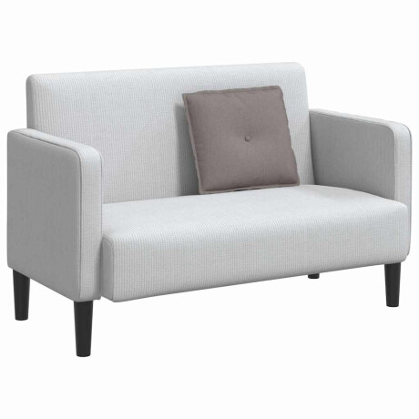 vidaXL Rugkussen Taupe 50 x 19 x 45 cm Stof afbeelding3 - 1