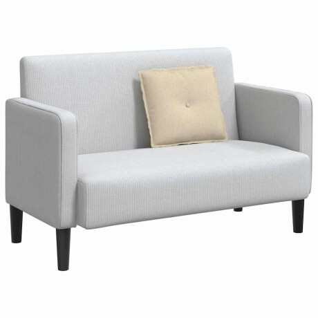 vidaXL Rugkussen Crème 50 x 19 x 45 cm Stof afbeelding3 - 1