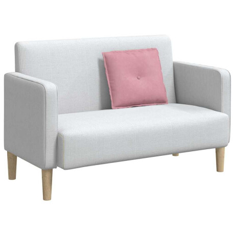 vidaXL Rugkussen Roze 50 x 45 cm Katoen Stof afbeelding3 - 1