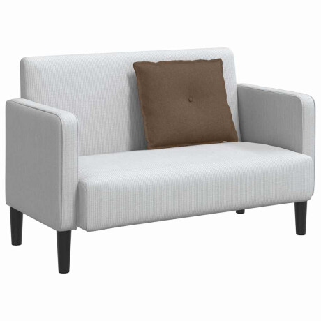 vidaXL Rugkussen Bruin 60 x 19 x 50 cm Stof afbeelding3 - 1