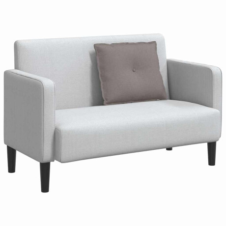 vidaXL Rugkussen Taupe 60 x 19 x 50 cm Stof afbeelding3 - 1