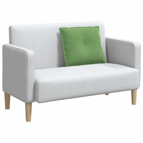 vidaXL Rugkussen Lichtgroen 60 x 50 cm Cordstof afbeelding3 - 1