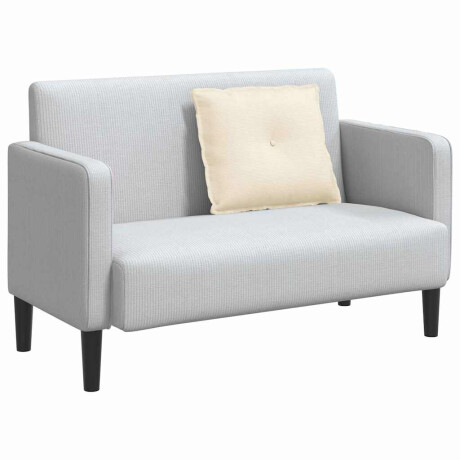vidaXL Rugkussen Crème 60 x 50 cm Cordstof afbeelding3 - 1
