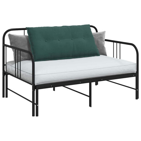 vidaXL Rugkussen Donkergroen 100 x 50 cm Cordstof afbeelding3 - 1