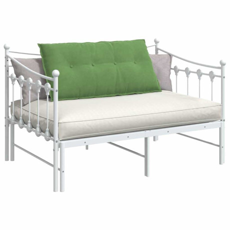 vidaXL Rugkussen Lichtgroen 100 x 50 cm Cordstof afbeelding3 - 1