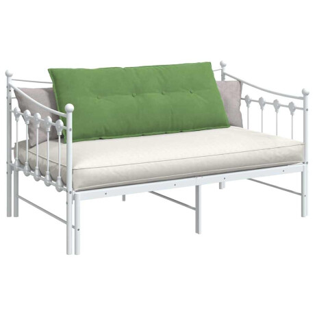 vidaXL Rugkussen Lichtgroen 120 x 50 cm Cordstof afbeelding3 - 1
