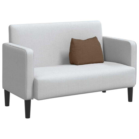 vidaXL Rugkussen Bruin 45 x 20 x 35 cm Stof afbeelding3 - 1