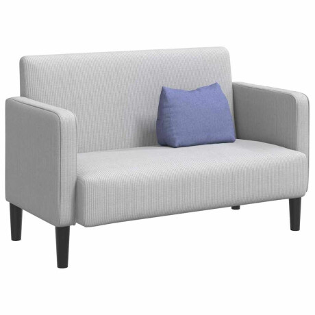 vidaXL Rugkussen Jeans Blauw 45 x 20 x 35 cm Stof afbeelding3 - 1