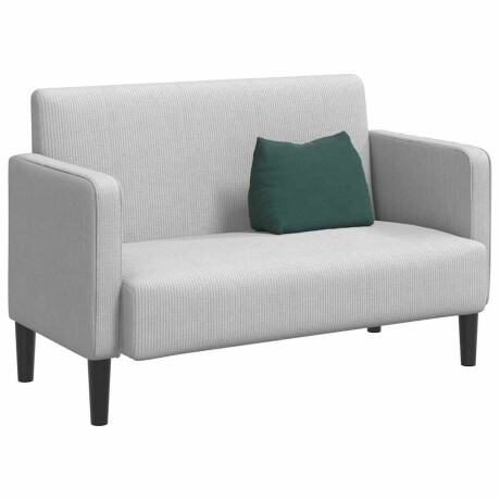 vidaXL Rugkussen Donkergroen 45 x 20 x 35 cm Cordstof afbeelding3 - 1