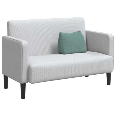 vidaXL Rugkussen Zeegroen 45 x 20 x 35 cm Cordstof afbeelding3 - 1